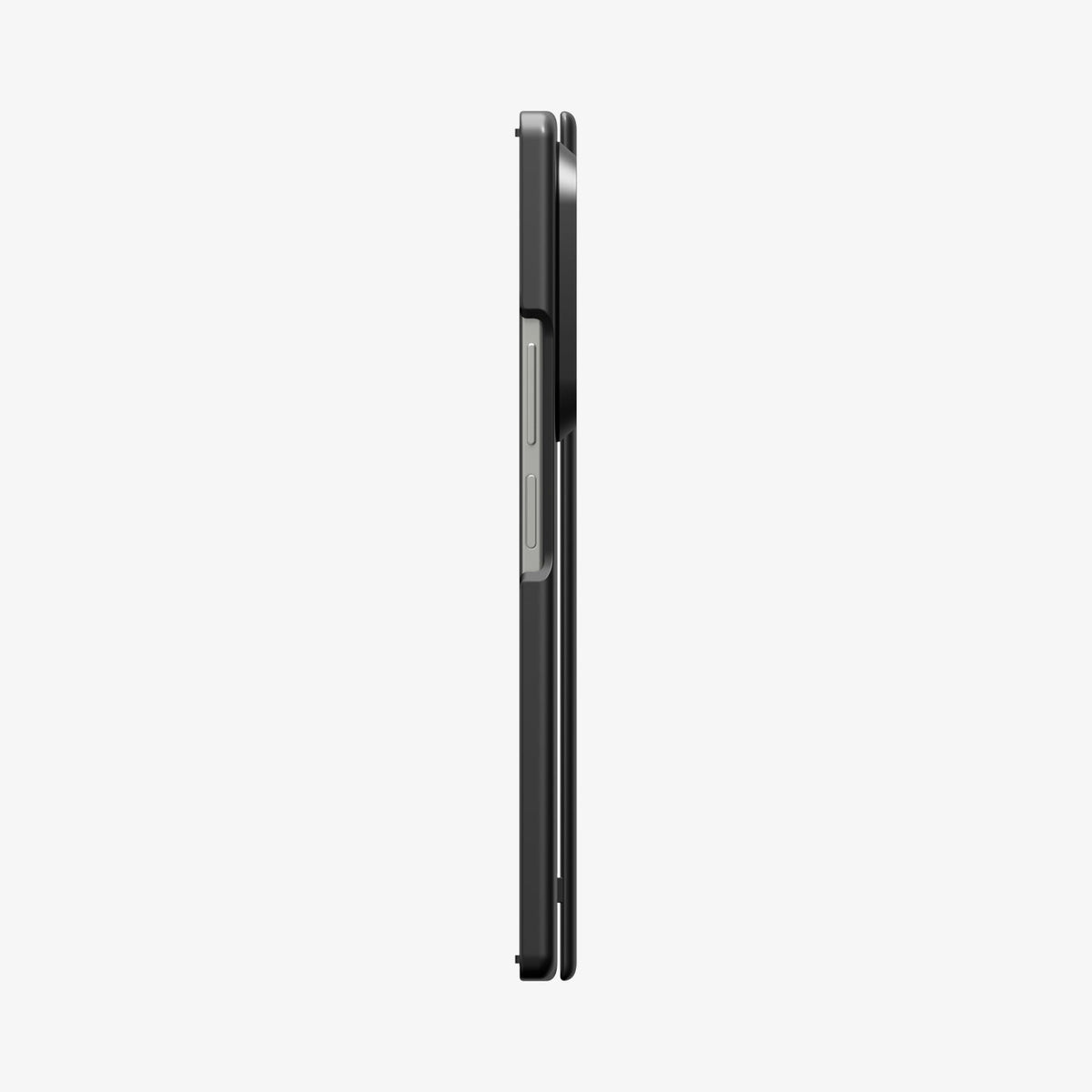 ACS09767 - Galaxy Z Fold 7 Air Fit Pro (MagFit) showing the side folded with volume buttons