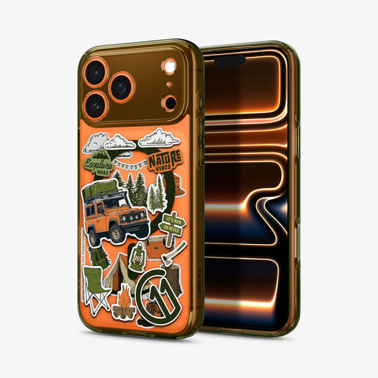 ACS10817 - iPhone 17 Pro Max c11 Series Traverse Edition (MagFit) showing back and front