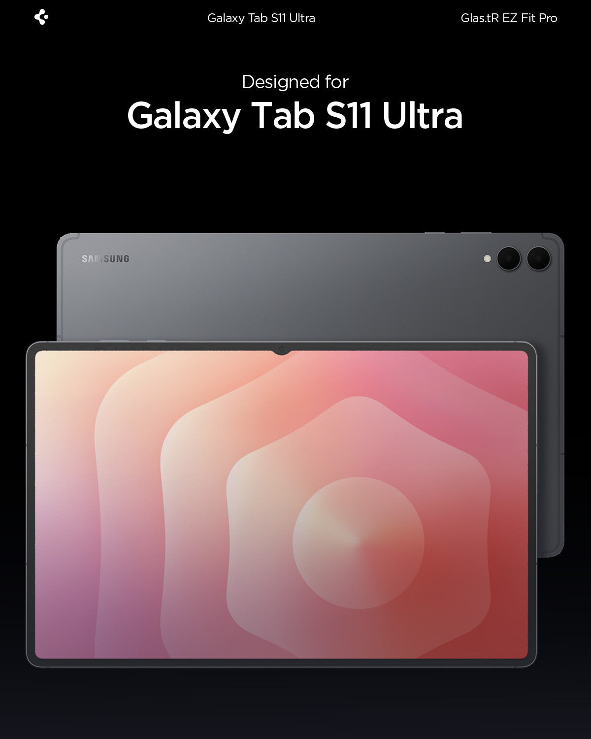 AGL10200 - Galaxy Tab S11 Ultra EZ FIT GLAS.tR showing designed for galaxy tab s11 ultra.