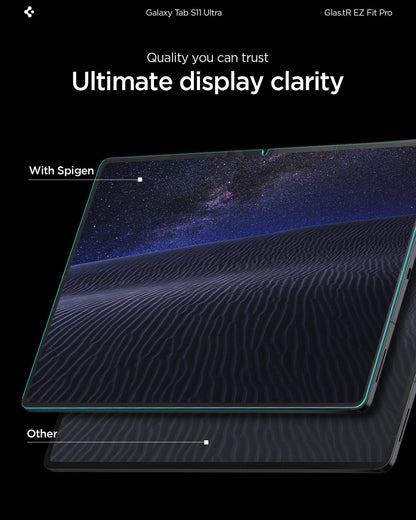 AGL10200 - Galaxy Tab S11 Ultra EZ FIT GLAS.tR showing quality you can trust. ultimate display clarity