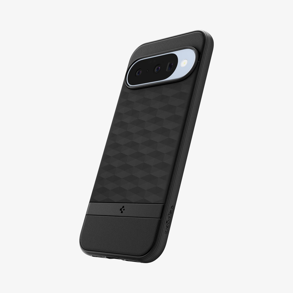 ACS09708 - Pixel 10 Pixel 10 Pro in black showing the back and side