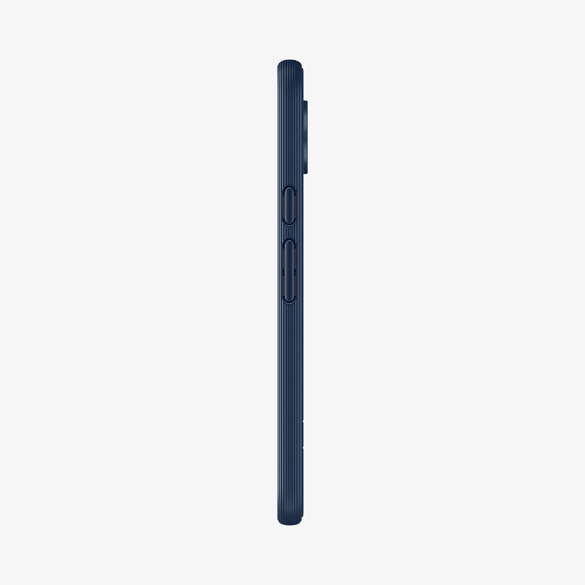 ACS09733 - Pixel 10 Pro XL Case Parallax (MagFit) in midnight blue showing the side