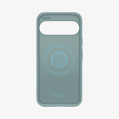 ACS09732 - Pixel 10 Pro XL Case Parallax (MagFit) in sage green showing the inside of case