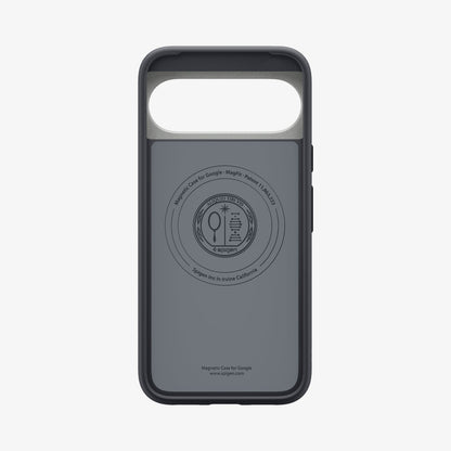 ACS09736 - Pixel 10 Pro XL Case Nano Pop (MagFit) in black sesame showing the inside of case