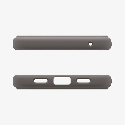 ACS09735 - Pixel 10 Pro XL Case Nano Pop (MagFit) in papaya gray showing the top and bottom of case