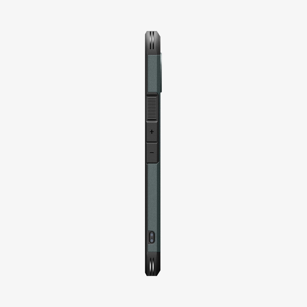 ACS09730 - Pixel 10 Pro XL Tough Armor AI (MagFit) in Abyss Green showing the side