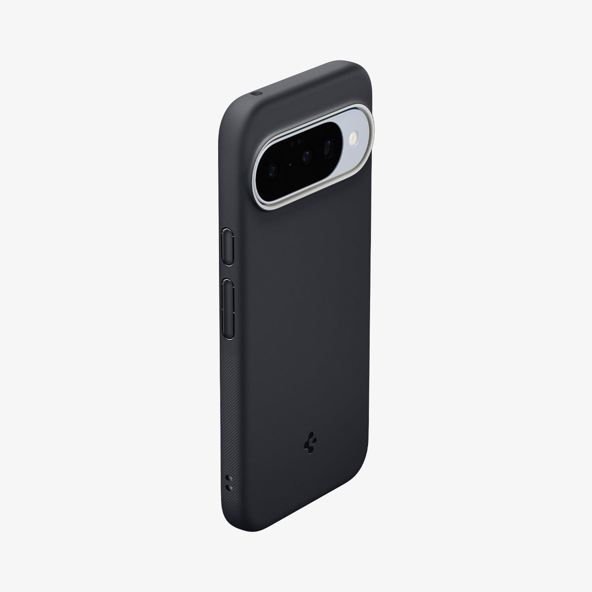 ACS09713 - Pixel 10 Pixel 10 Pro Case Nano Pop (MagFit) in Black Sesame showing the back and side