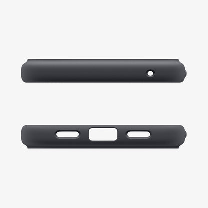 ACS09713 - Pixel 10 Pixel 10 Pro Case Nano Pop (MagFit) in Black Sesame showing the top and bottom of case