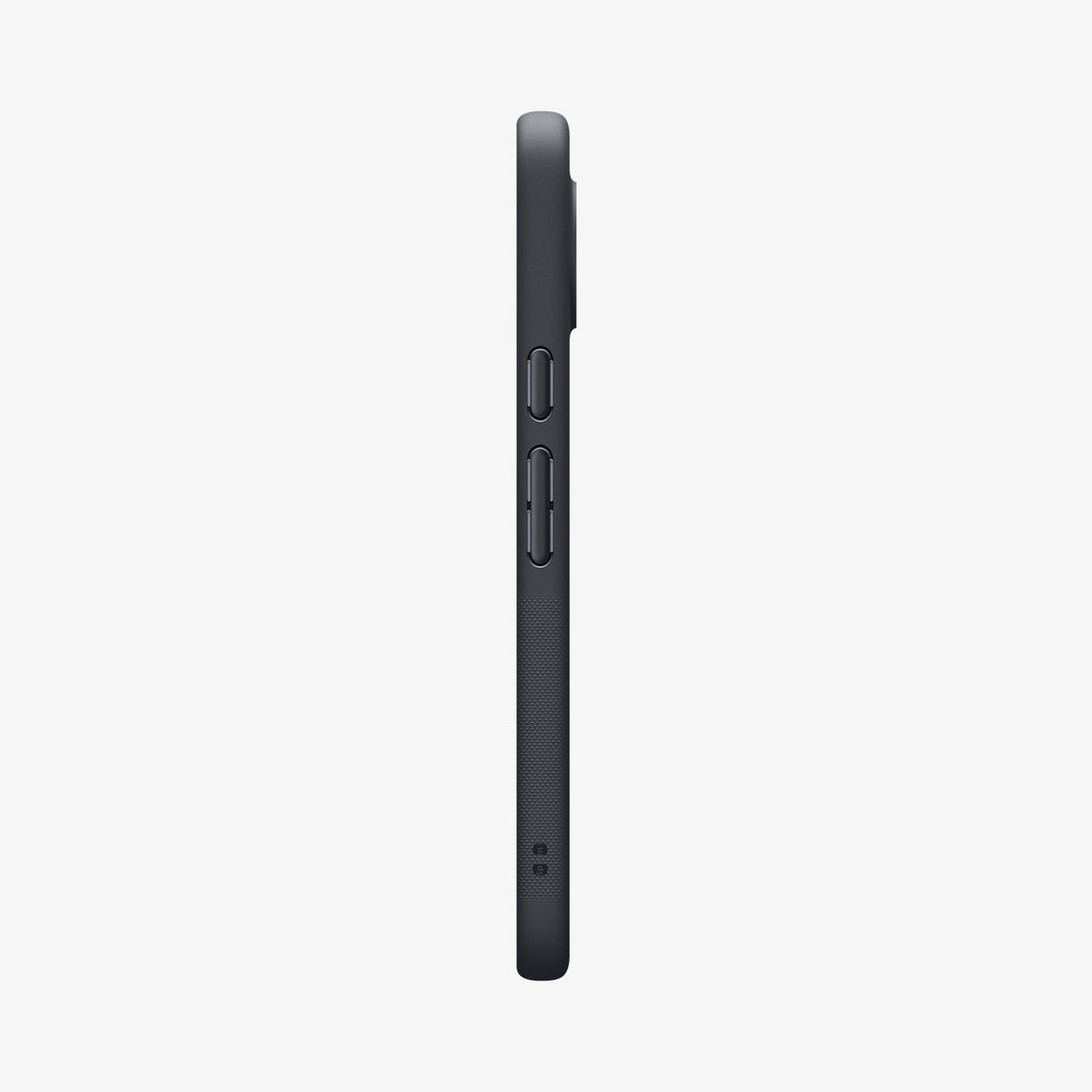 ACS09713 - Pixel 10 Pixel 10 Pro Case Nano Pop (MagFit) in Black Sesame showing the side