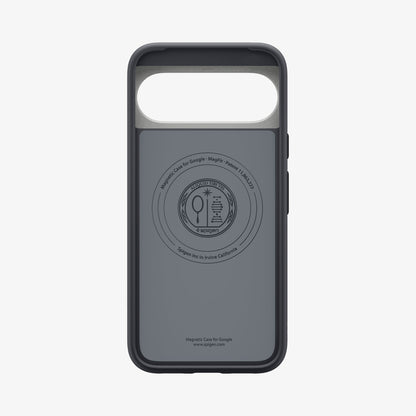 ACS09713 - Pixel 10 Pixel 10 Pro Case Nano Pop (MagFit) in Black Sesame showing the inside of case