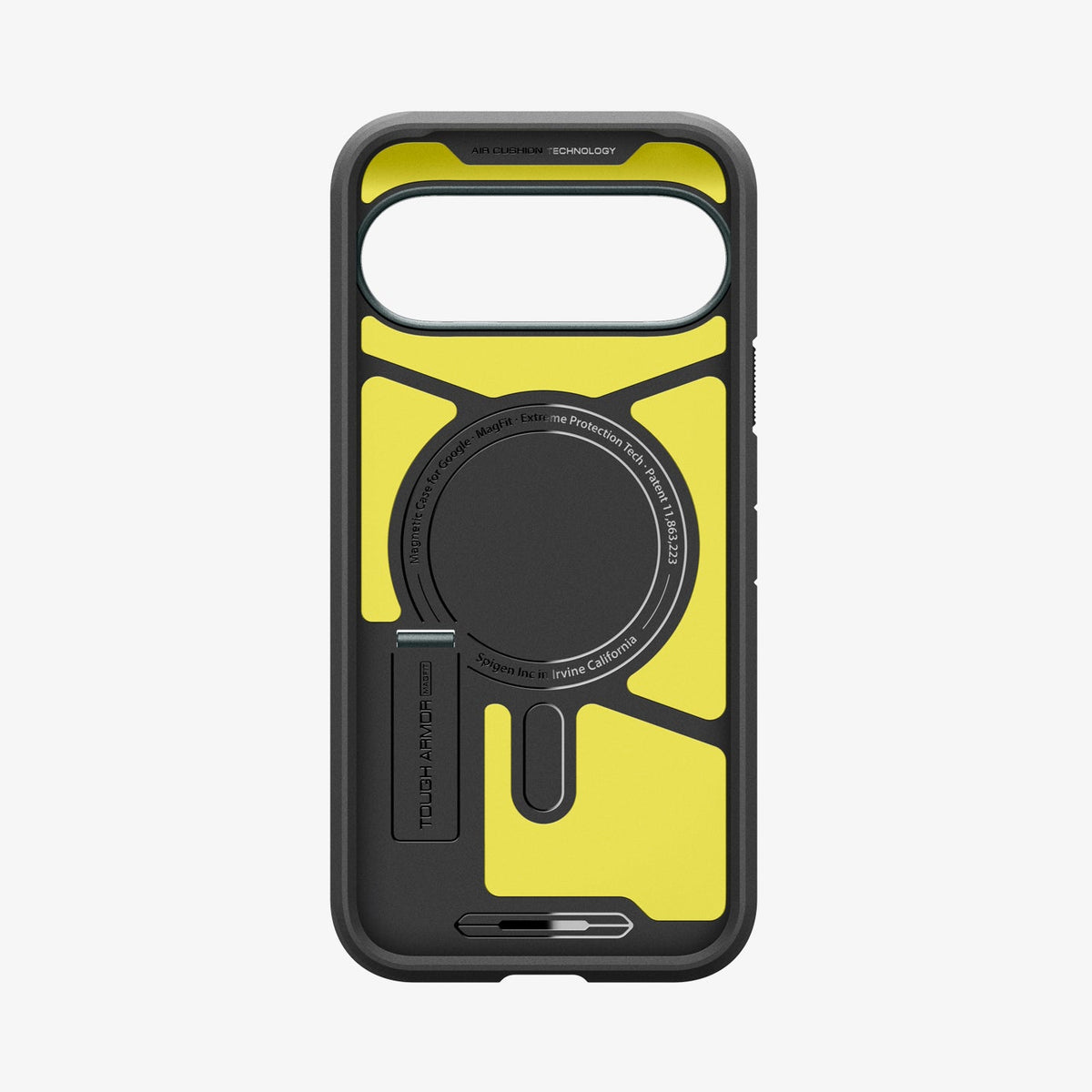 ACS09707 - Pixel 10 Pixel 10 Pro Tough Armor AI (MagFit) in Abyss Green showing the back