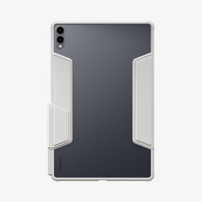 ACS10220 - Galaxy Tab S11 Ultra Series Ultra Hybrid Pro in Gray showing back with clear part
