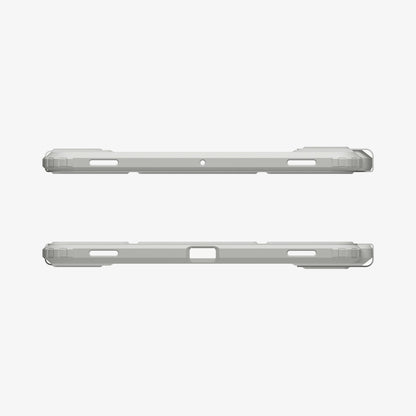 ACS10213 - Galaxy Tab S11 Series Ultra Hybrid Pro in Gray showing the top and bottom with precise cutouts