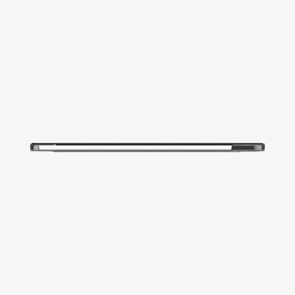 ACS11828 - Galaxy Tab S12+ Liquid Air Folio showing the slim side profile of a folio tablet case.