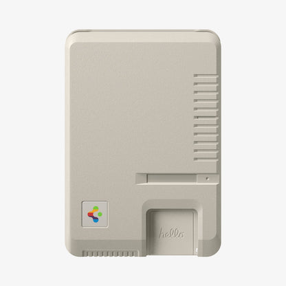AFA10949 - Classic LS Card Holder (Mag Fit) in Stone showing the front