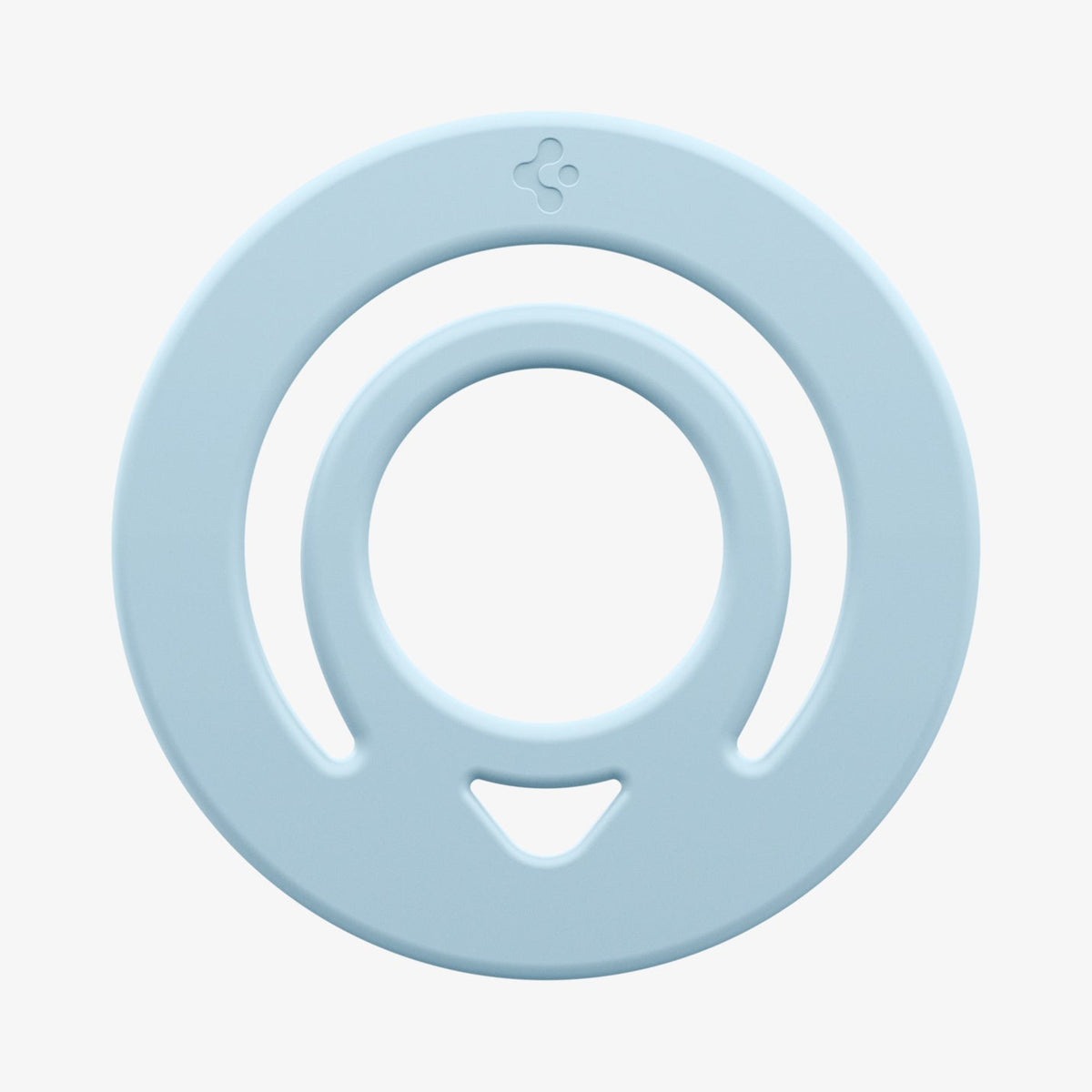 AMP11368 - O-Mag Slim Dual pop (MagFit) in Light Blue showing the front