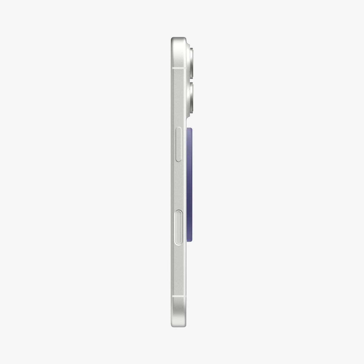 AMP11369 - O-Mag Slim Dual pop (MagFit) in violet showing the side