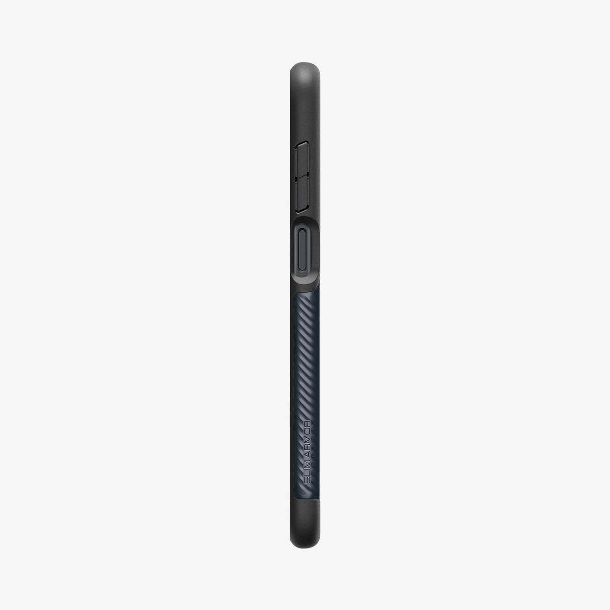 ACS11193 - Galaxy A17 Slim Armor in Metal Slate showing the side