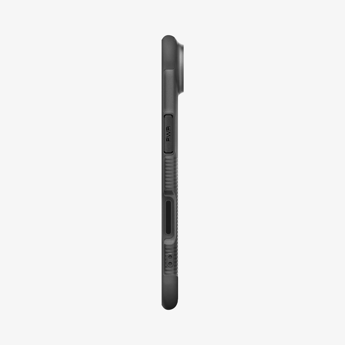 ACS09679 - iPhone 17 Air Slim Armor (MagFit) in Frost Black showing the side