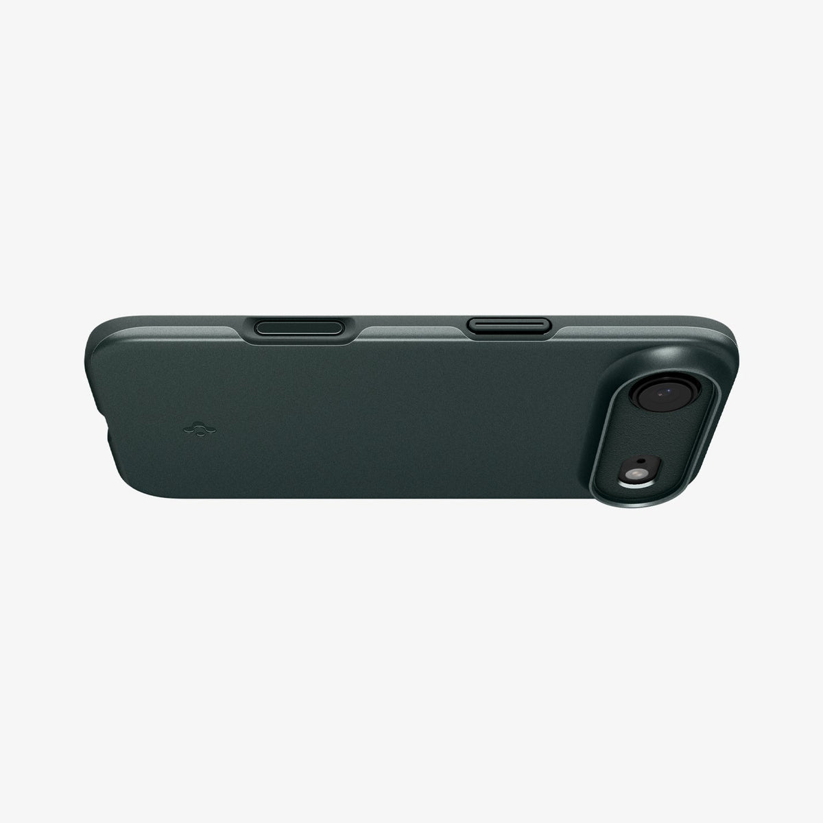 ACS09917 - iPhone 17 Air Thin Fit (MagFit) in Abyss Green showing the bottom of case