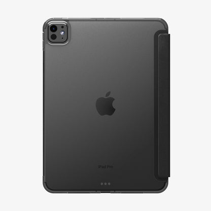 ACS09440 - iPad Pro 11-inch (2024) Case Liquid Air Folio in Black showing the back