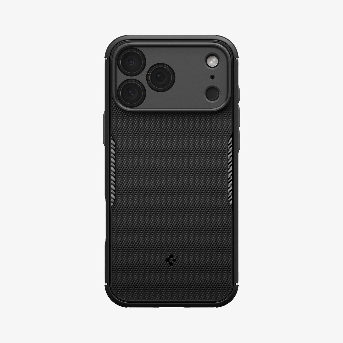 ACS09596 - iPhone 17 Pro Max Core Armor (MagFit) in Matte Black showing the back