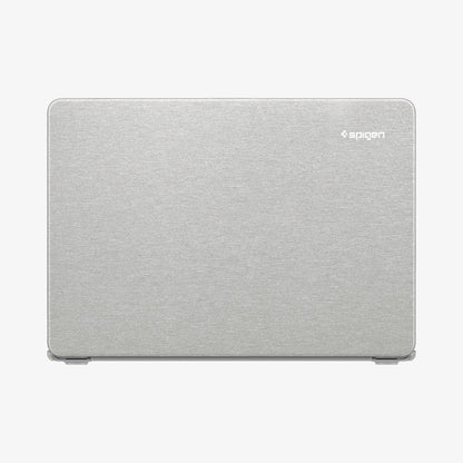 ACS10974 - MacBook Air 13-inch in Heather Gray showing the top