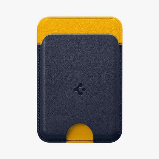 AFA06390 - MagSafe Card Holder Nano Pop (Mag Fit) in Blueberry Navy showing the front