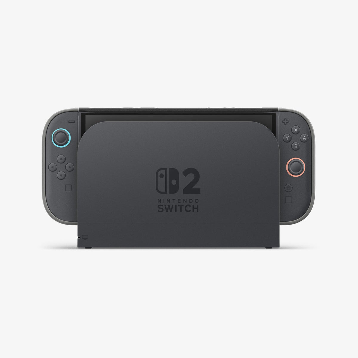 ACS10206 - Nintendo Switch 2 Case Nano Pop in Black Sesame showing the front with the device