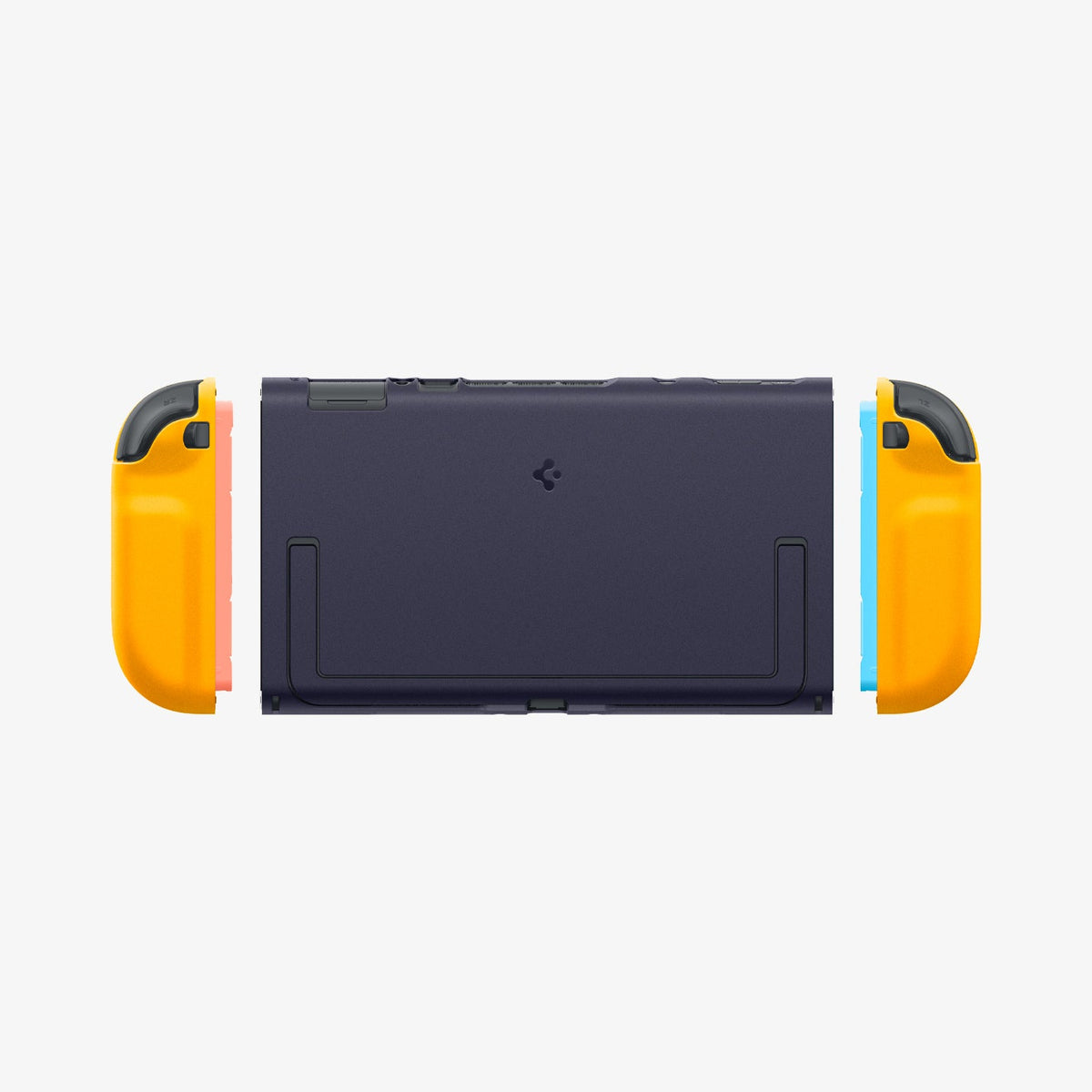 ACS10205 - Nintendo Switch 2 Case Nano Pop in Blueberry Navy showing the back with sides of the device detached