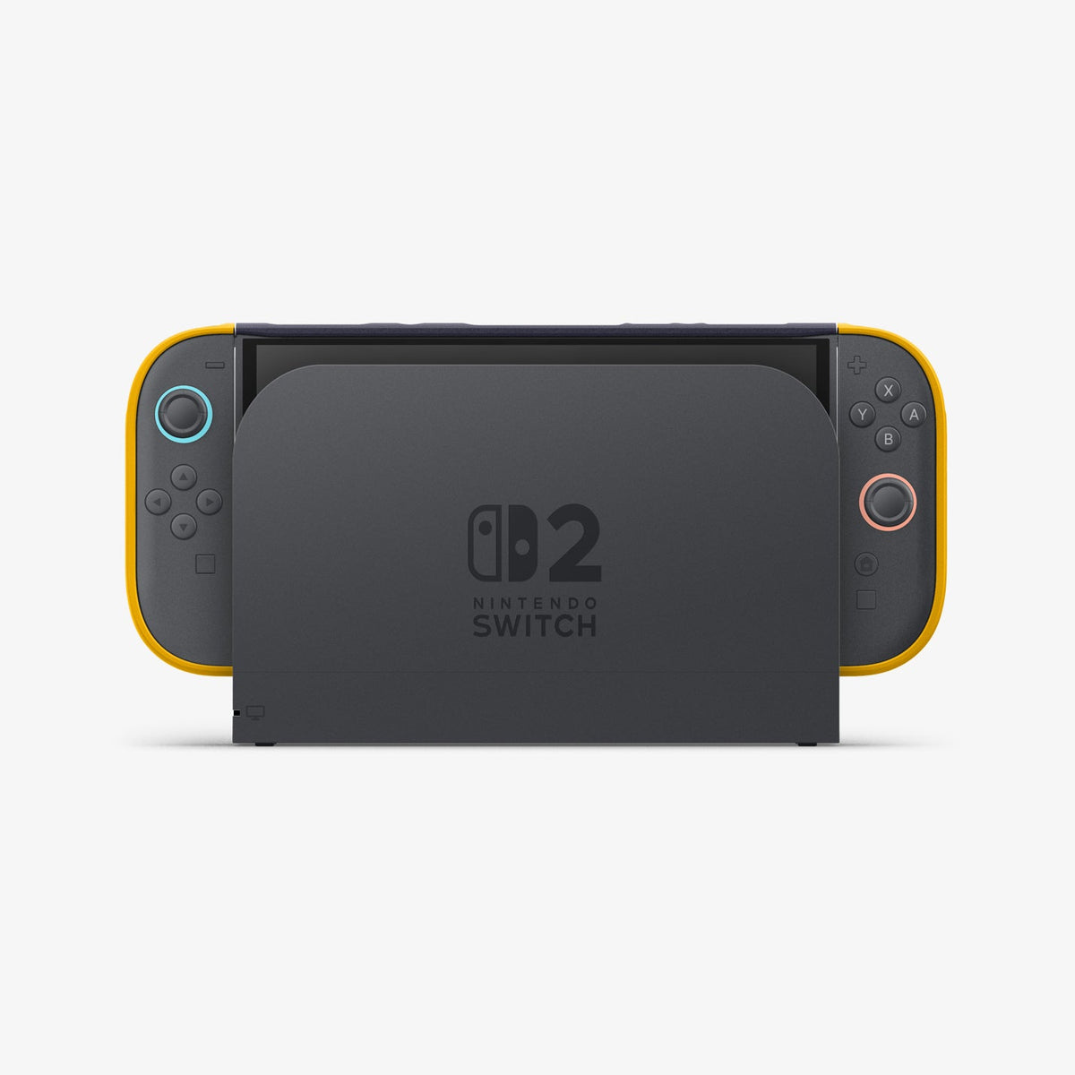 ACS10205 - Nintendo Switch 2 Case Nano Pop in Blueberry Navy showing the front with the device