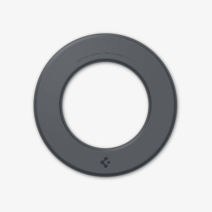 AMP09191 - OneTap Clamp in Space Gray showing the front of the magnet ring