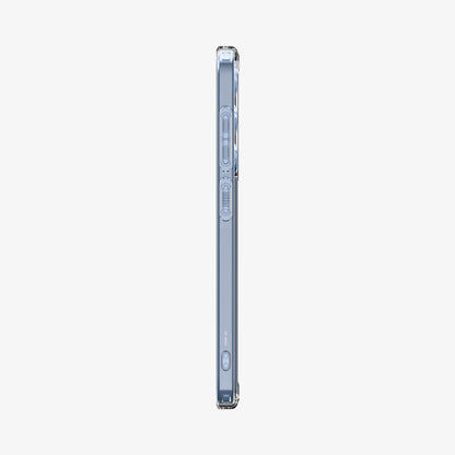 ACS08985 - Galaxy S25 Plus Case Ultra Hybrid in Crystal Clear showing the side