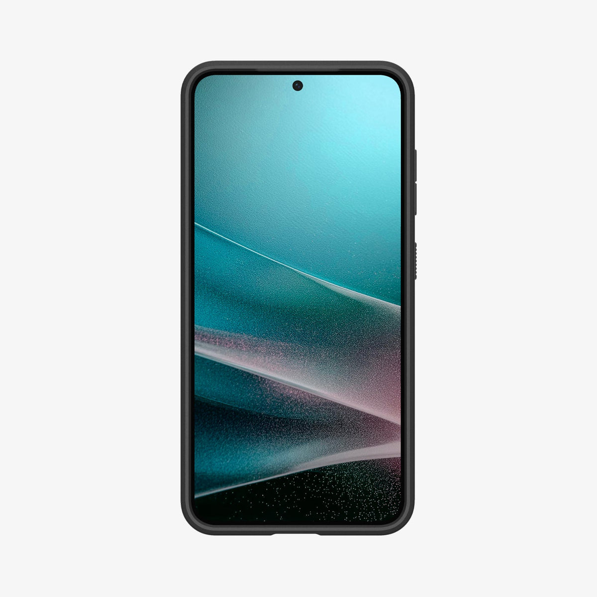 ACS08986 - Galaxy S25 Plus Case Ultra Hybrid in Frost Black showing front