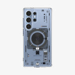ACS08959 - Galaxy S25 Ultra Case Ultra Hybrid Metal Ring Neo One (MagFit + Qi2 Ready) in Neo One showing the back