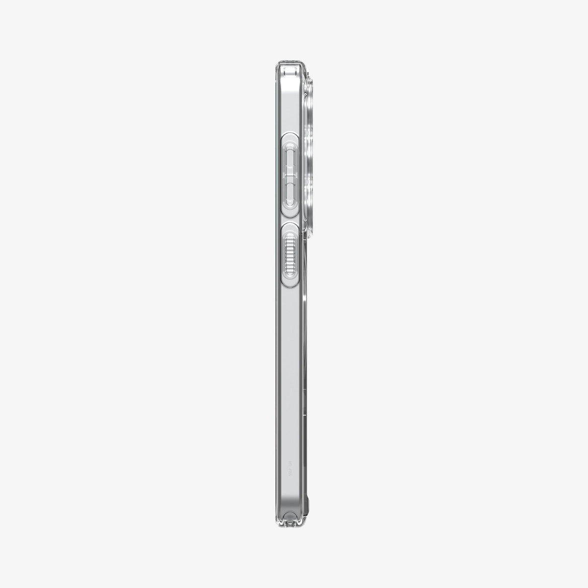 ACS10964 - Galaxy S26 Plus Case Ultra Hybrid (Mag Fit) Crystal Clear showing the side