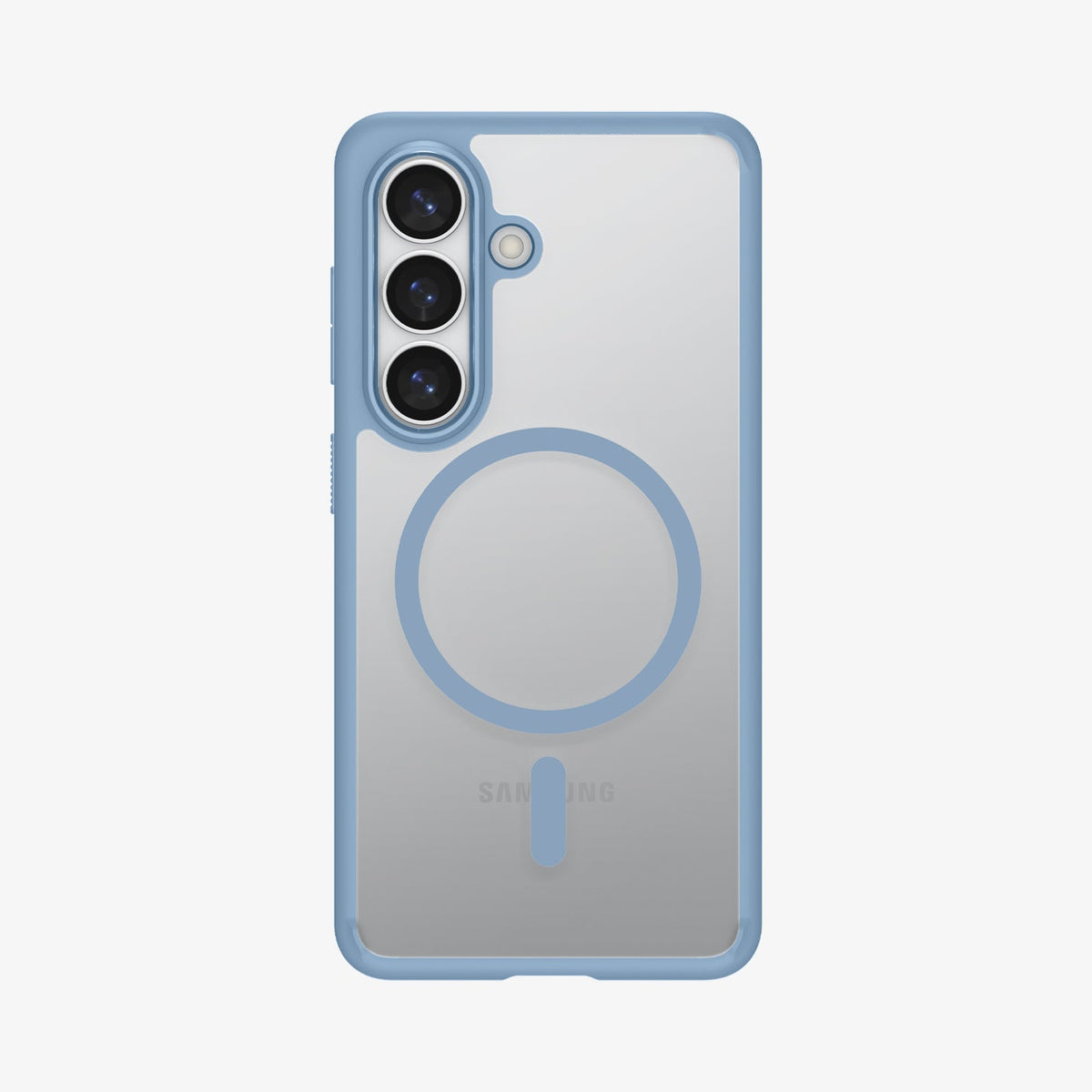 ACS11163 - Galaxy S26 Plus Case Ultra Hybrid (Mag Fit) Light Blue showing the back