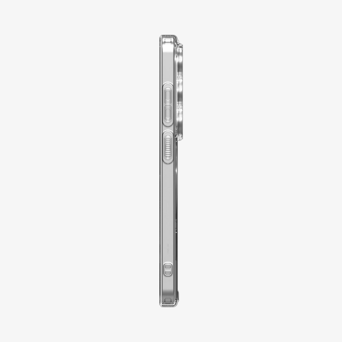 ACS10958 - Galaxy S26 Ultra Case Ultra Hybrid (Mag Fit) Crystal Clear showing the side