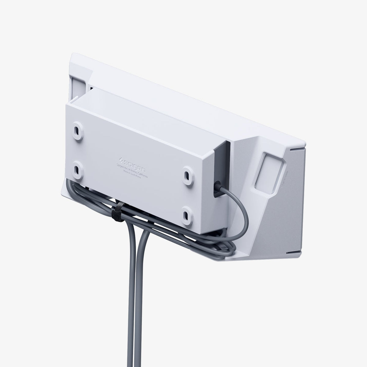 AMP09408 - Starlink Gen 3 Mount | STL310 in White showing the back and partial side