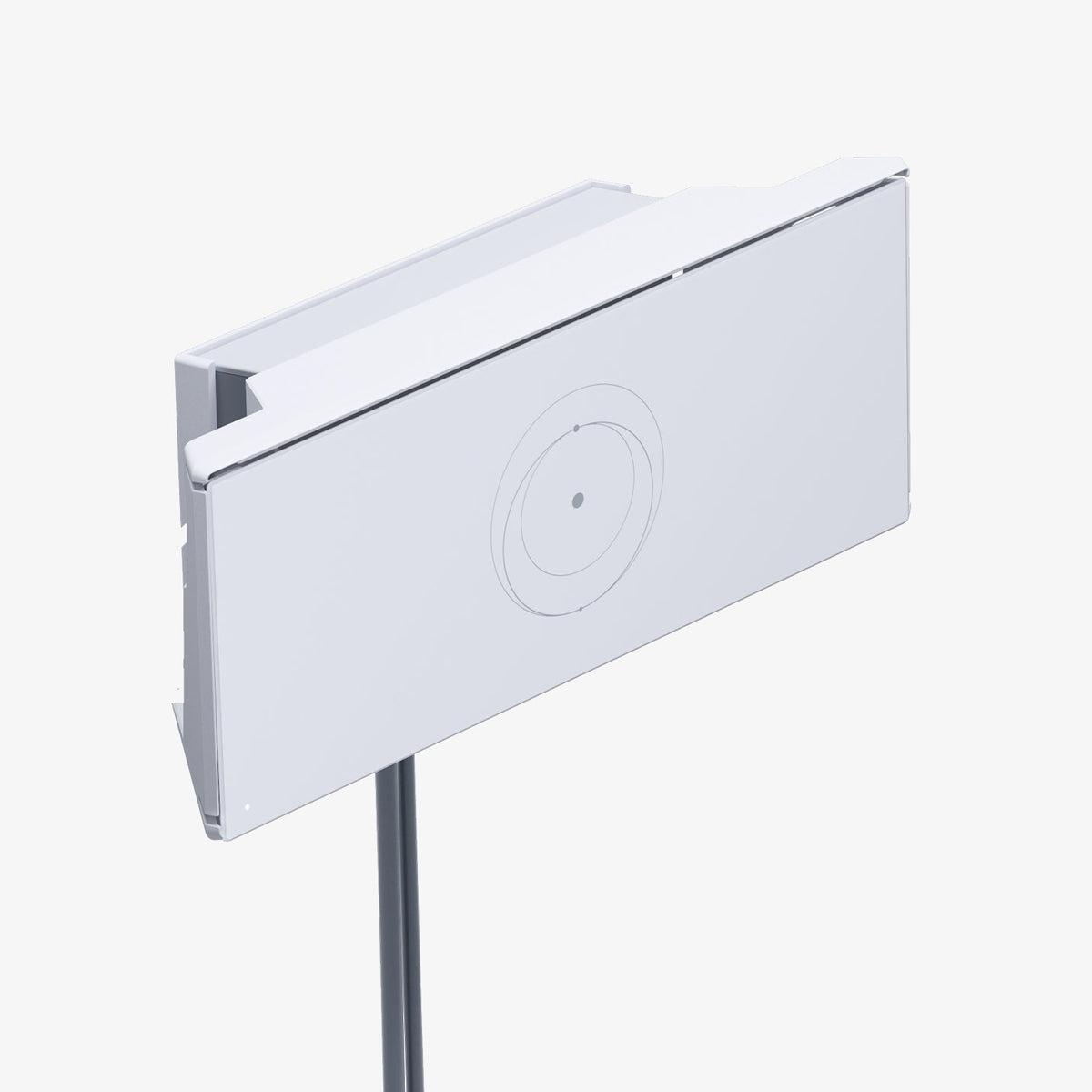AMP09408 - Starlink Gen 3 Mount | STL310 in White showing the front, partial side and top