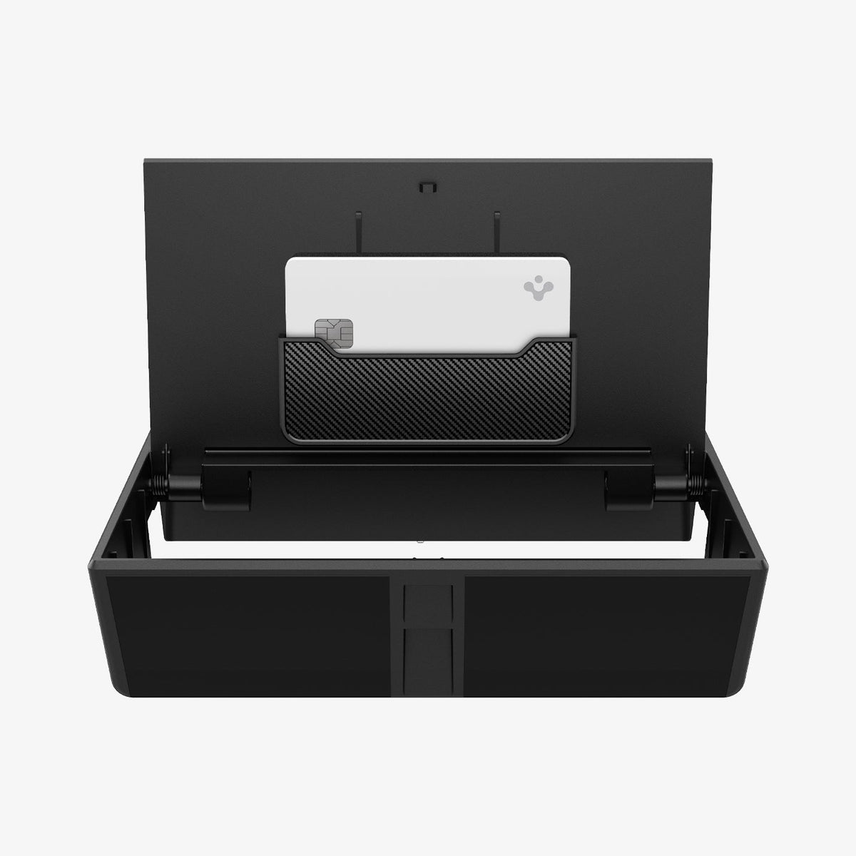 ACP09215 - Toyota Series - Center Console Hidden Storage Box | TYO221 showing the inner with card inserted