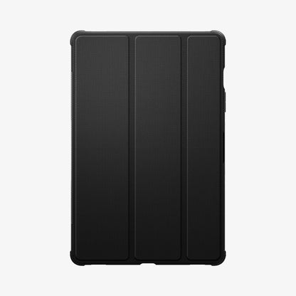 ACS09380 - Galaxy Tab S10 FE Case Rugged Armor Pro in Matte Black showing the front
