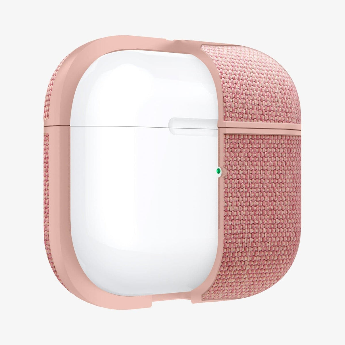 ASD02112 - Apple AirPods 3 Case Urban Fit in rose gold showing the front with case cut half open