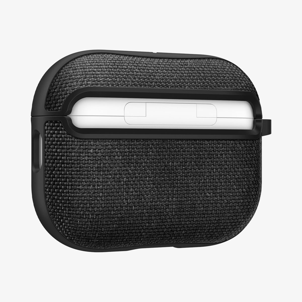 ACS11196 - AirPods Pro 3 Series Urban Fit in Matte Black showing the back and side