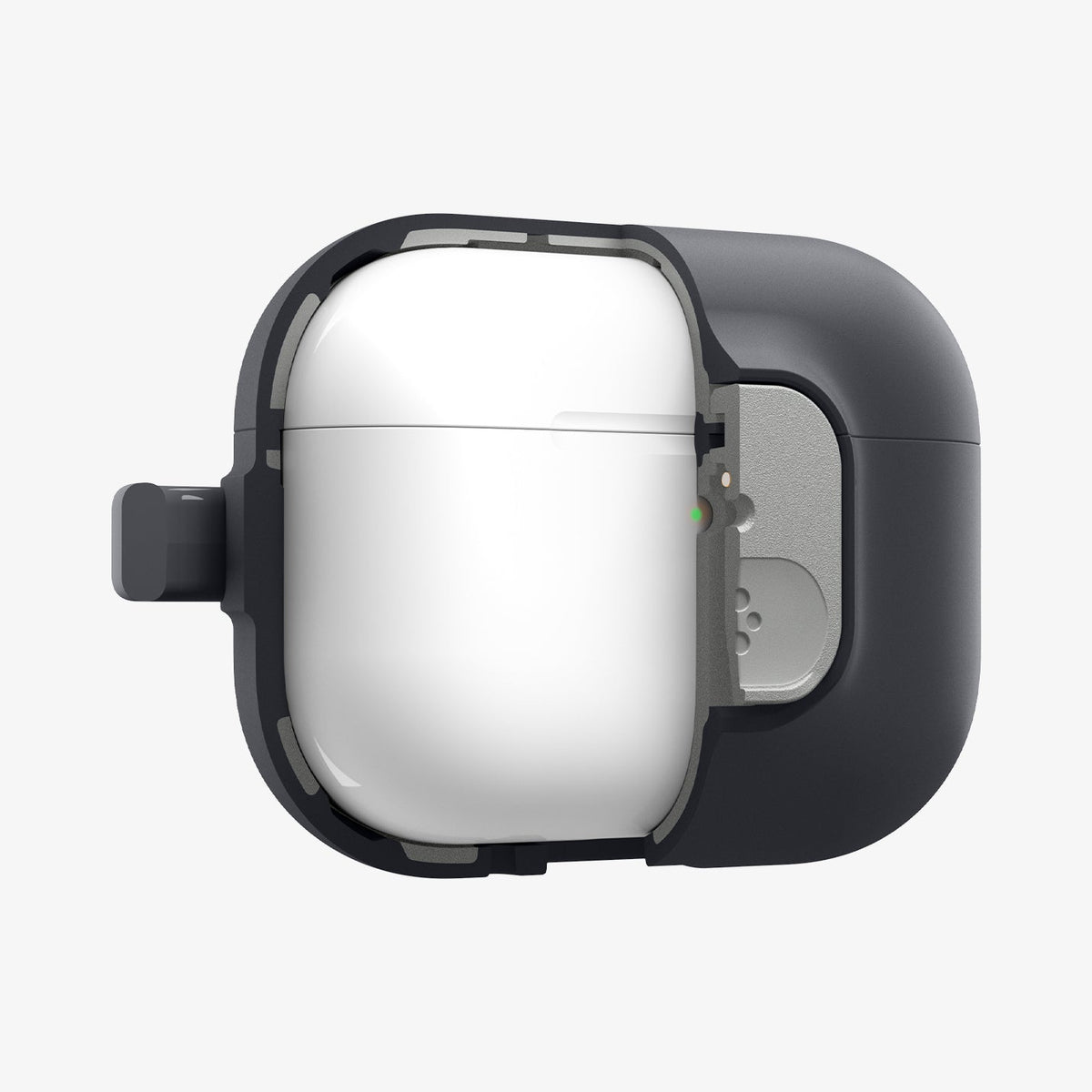 ACS10133 - AirPods Pro 3 Nano Pop in Black Sesame showing the front with case half cut open