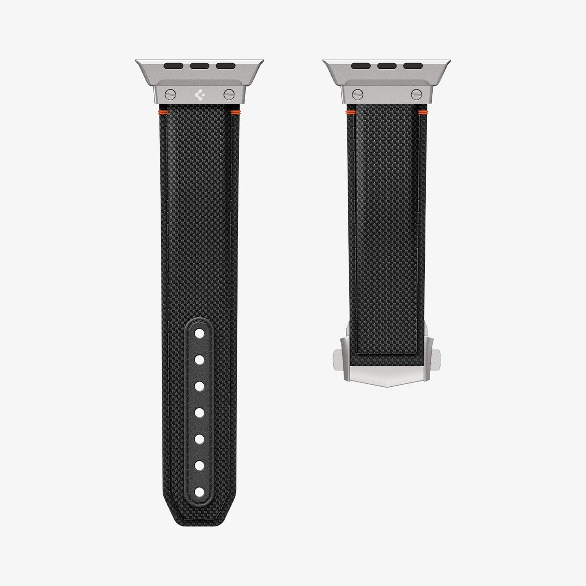 AMP09304 - Apple Watch Ultra (49mm) Classic Fit in Black showing the straps laid out