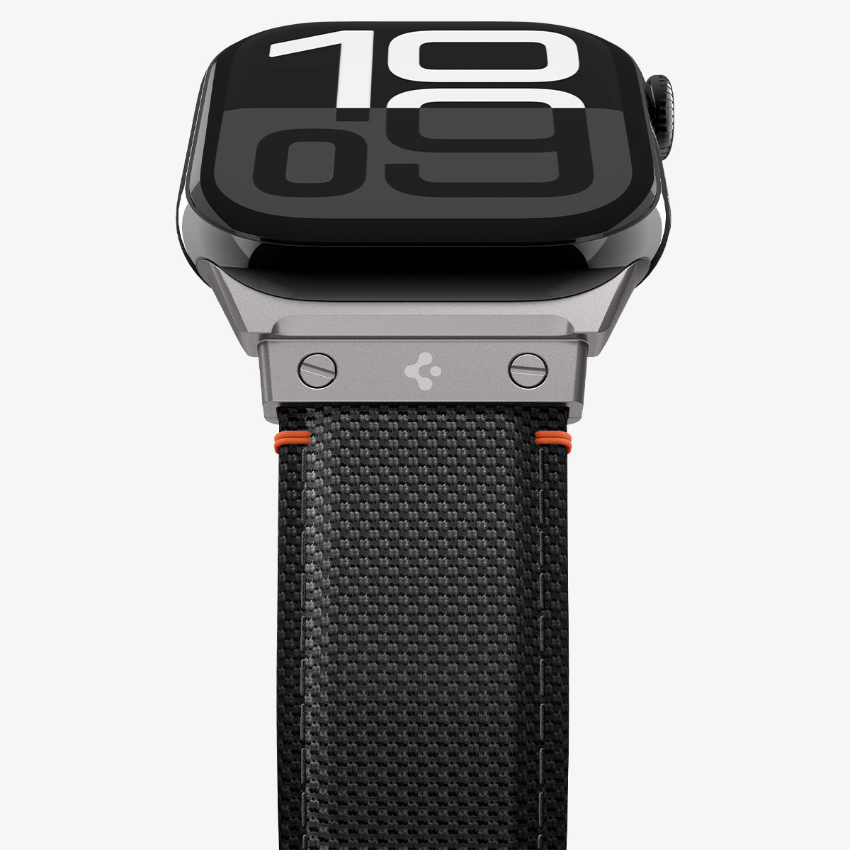 AMP09304 - Apple Watch Ultra (49mm) Classic Fit in Black showing the front and partial side