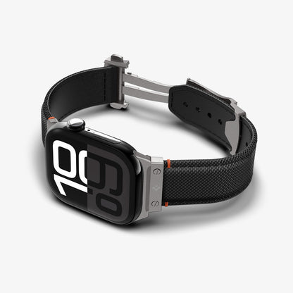 AMP09304 - Apple Watch Ultra (49mm) Classic Fit in Black showing the front, sides, inner sides and bottom
