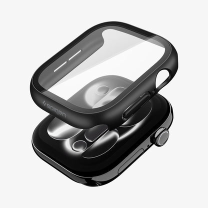 ACS11892 - Apple Watch 12 (46mm) Series Thin Fit 360 Apple Watch showing side