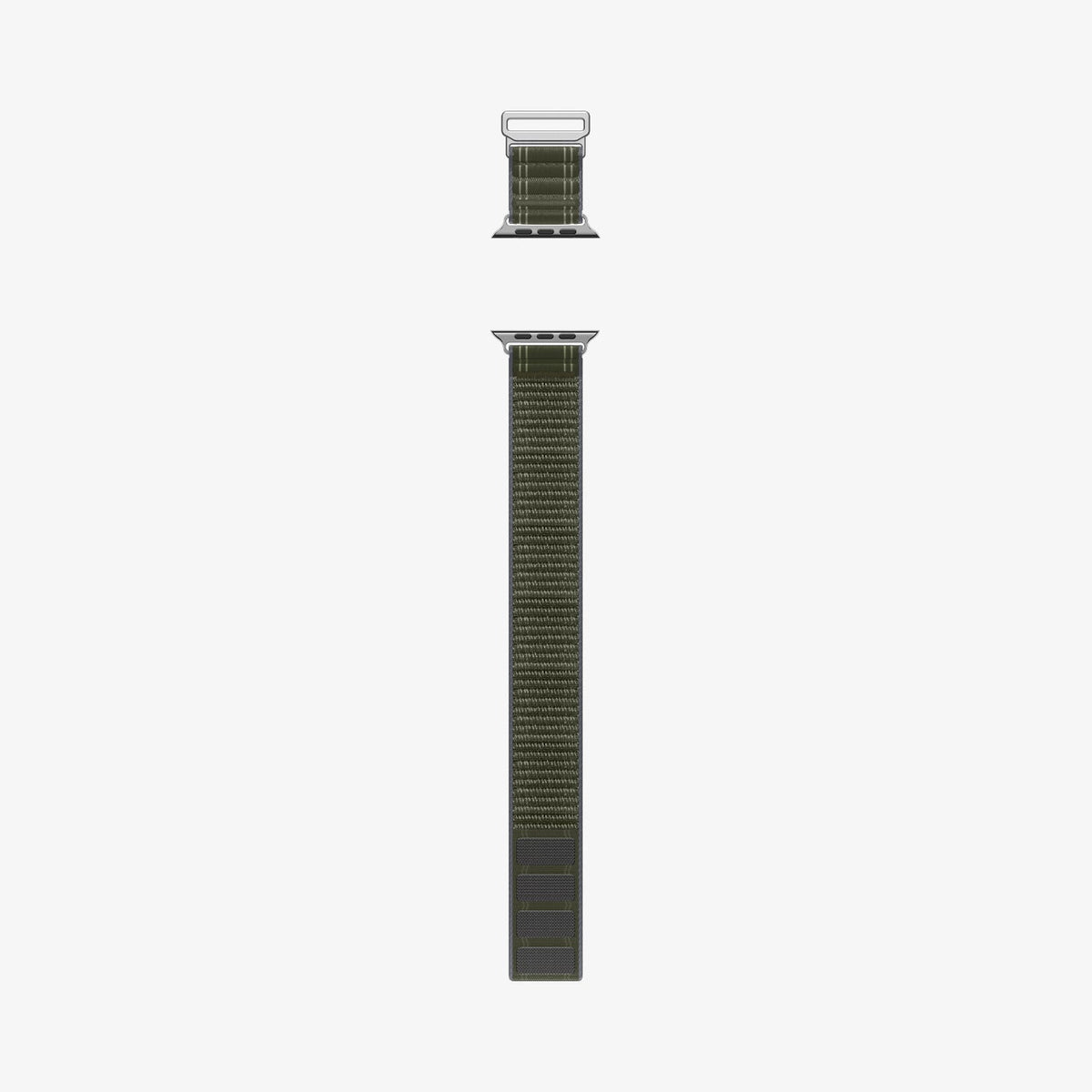 AMP10142 - Apple Watch 10/11 (46mm) WBF0 in Green showing the band laid out flat